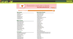 Desktop Screenshot of forumjar.com
